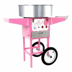 Funtime FT1000 Commercial Candy Cloud Cotton Hard Candy Machine Floss Maker Cart