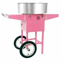 Funtime FT1000 Commercial Candy Cloud Cotton Hard Candy Machine Floss Maker Cart