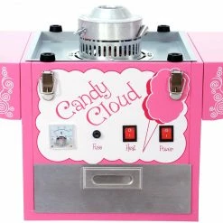Funtime FT1000 Commercial Candy Cloud Cotton Hard Candy Machine Floss Maker Cart