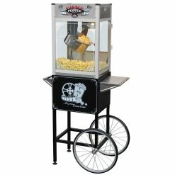 FunTime FT1665PP Palace Popper 16 OZ Commercial Bar Popcorn Popper Machine Cart Home Goods