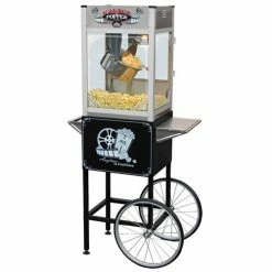 FunTime FT1665PP Palace Popper 16 OZ Commercial Bar Popcorn Popper Machine Cart Home Goods