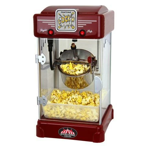 FunTime FT2518 2.5oz Rock'N Popper Popcorn Machine Maker Retro Style 8 FunTime FT2518 2.5oz Rock'N Popper Popcorn Machine Maker Retro Style