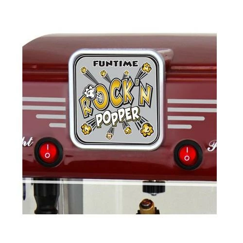 FunTime FT2518 2.5oz Rock'N Popper Popcorn Machine Maker Retro Style 13 FunTime FT2518 2.5oz Rock'N Popper Popcorn Machine Maker Retro Style
