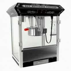 FunTime FT825CB 8oz Black Bar Table Top Popcorn Popper Maker Machine 27 FunTime FT825CB 8oz Black Bar Table Top Popcorn Popper Maker Machine