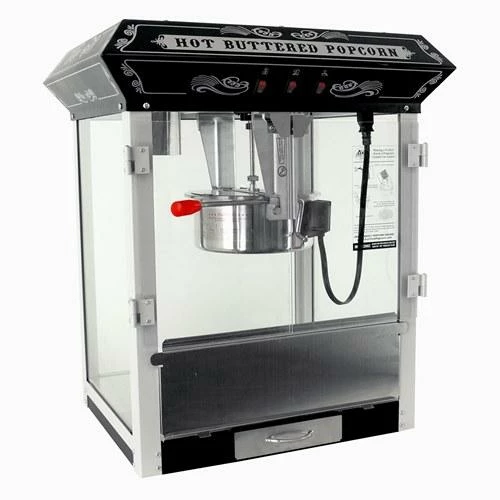 FunTime FT825CB 8oz Black Bar Table Top Popcorn Popper Maker Machine 9 FunTime FT825CB 8oz Black Bar Table Top Popcorn Popper Maker Machine
