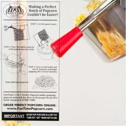 FunTime FT862CBG 8oz Black Popcorn Popper Machine Maker Cart Vintage Style 44 FunTime FT862CBG 8oz Black Popcorn Popper Machine Maker Cart Vintage Style