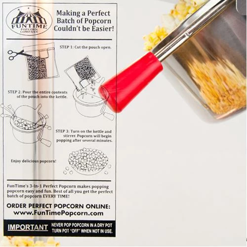 FunTime FT862CBG 8oz Black Popcorn Popper Machine Maker Cart Vintage Style 22 FunTime FT862CBG 8oz Black Popcorn Popper Machine Maker Cart Vintage Style