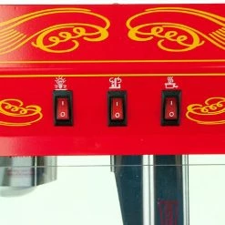 Home Goods FunTime FT862CRS 8oz Red Popcorn Popper Machine Maker Cart Vintage Style 35 Home Goods FunTime FT862CRS 8oz Red Popcorn Popper Machine Maker Cart Vintage Style