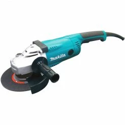 Tools & Equipment Makita GA7021 7-Inch 15.0 Amp Ergonomic AC/DC Tool-Less Corded Angle Grinder