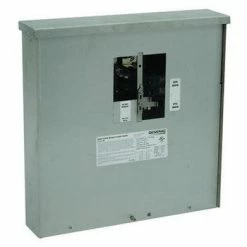 Transfer Switches Generac GNC-6382 200-Amp Outdoor Power Center 30-Amp Generator Nema 3R Outdoor