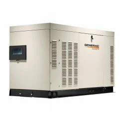 Generac RG02224ANAX 22,000-Watt 2.4cc Liquid Cooled Protector Standby Generator Dual Fuel Generators