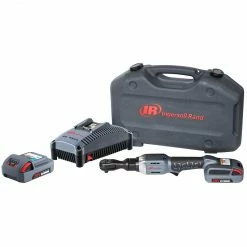 Ingersoll-Rand IR3130-K2 20V 3/8'' Li-Ion Drive Ratchet Driver Kit W/2 Batteries
