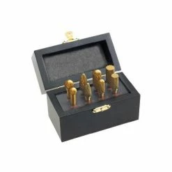 Ingersoll-Rand Ingersoll Rand 814TIN 9pc. Titanium Super Cut Carbide Grinding Burr Kit IR814TIN