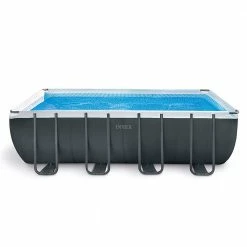 Pools Intex 26355EH 18 Foot X 9 Foot X 52 Inch Ultra XTR Metal Frame Pool W/ Pump