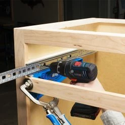 Kreg KHI-SLIDE 12-Inch Durable Lightweight Ball-Bearing Drawer Slide Jig