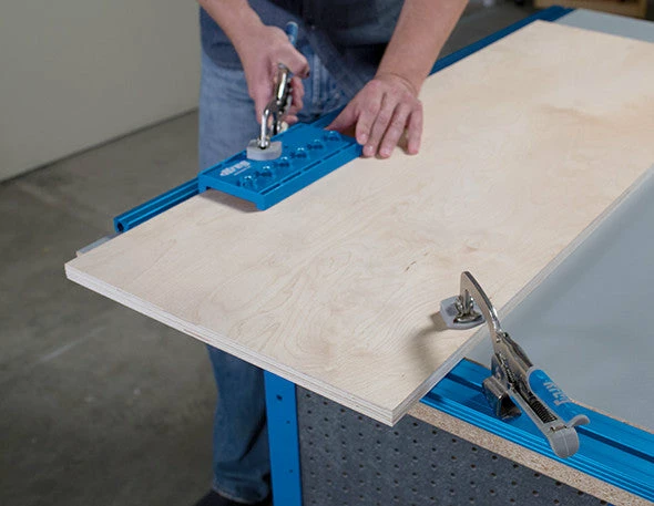 Tools & Equipment Kreg KKS2769 27-Inch X 69-Inch Anodized Aluminum Universal Clamp Trak Kit 7 Tools & Equipment Kreg KKS2769 27-Inch X 69-Inch Anodized Aluminum Universal Clamp Trak Kit