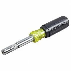 Tools & Equipment Klein 32596 7-1/2-Inch 8-in-1 HVAC #2 Durable Slide Drive Screwdriver/Nut Driver