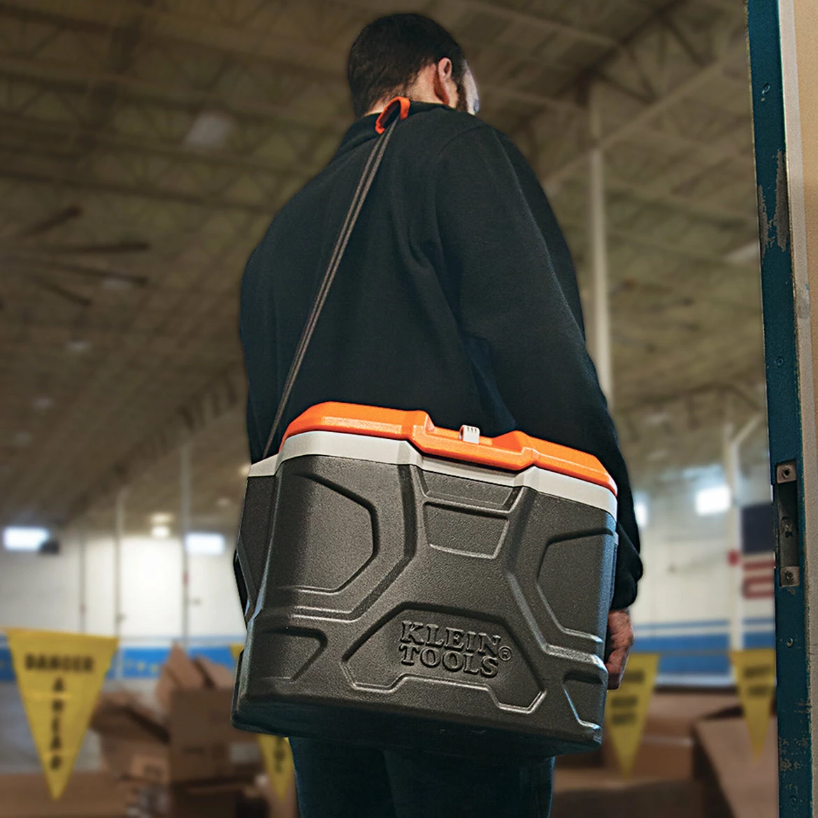 Tools & Equipment Klein 55600 17 Qt. Tradesman Pro Tough Box Hard Cooler, Gray 6 Tools & Equipment Klein 55600 17 Qt. Tradesman Pro Tough Box Hard Cooler, Gray