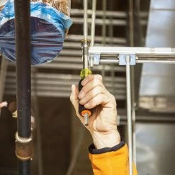 Tools & Equipment Klein 6356 Heavy-Duty Color Coded Wrench Assist Nut Driver Set - 6pc