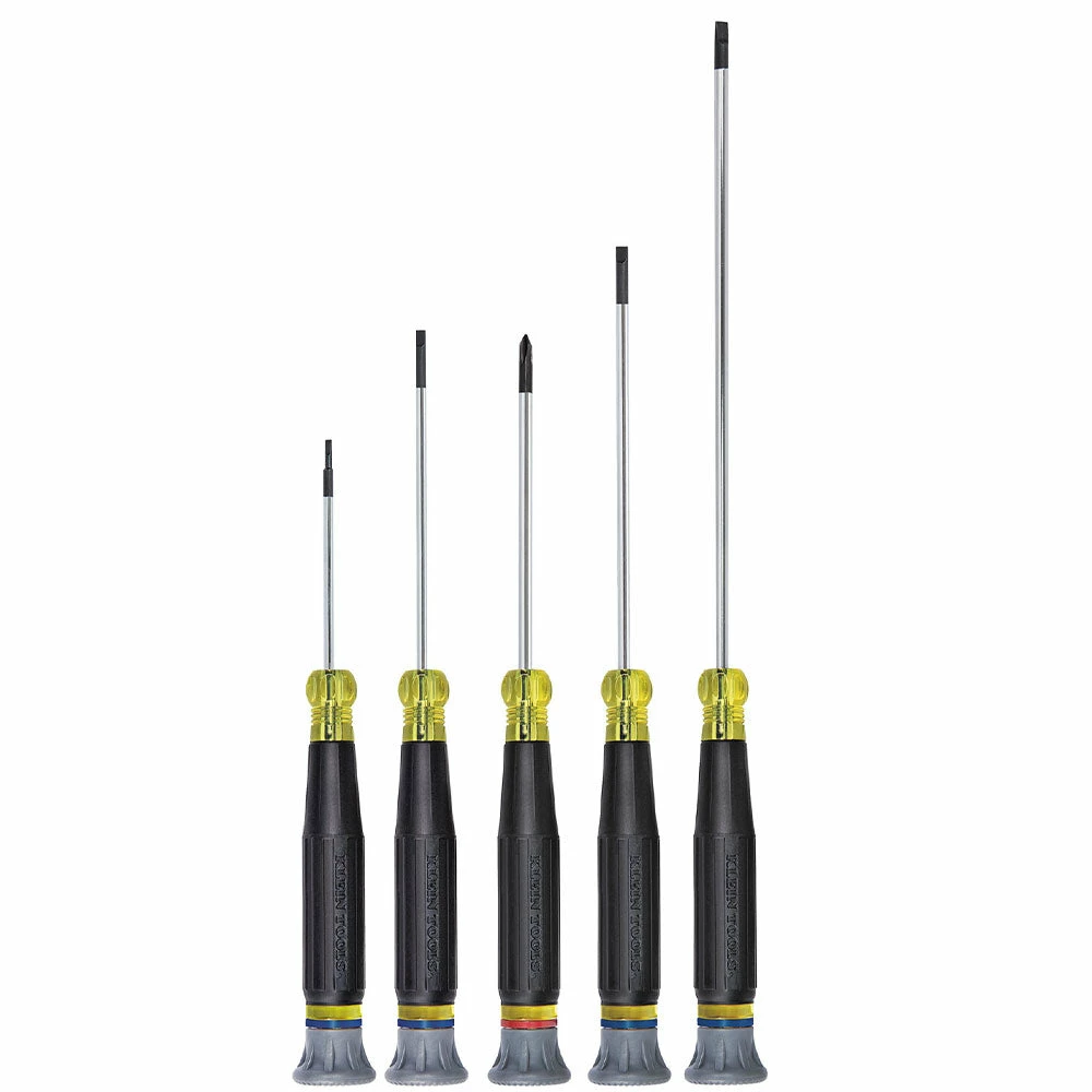 Tools & Equipment Klein 85614 5-Multi-Size Electronic Cushion-Grip Screwdriver Set - 5pc 4 Tools & Equipment Klein 85614 5-Multi-Size Electronic Cushion-Grip Screwdriver Set - 5pc
