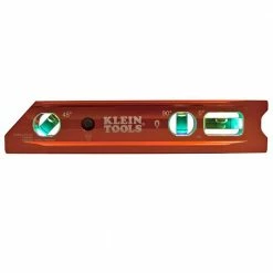 Tools & Equipment Klein 935RBLT 9-Inch 3-Vials Rare Earth Magnet Lighted Torpedo Billet Level