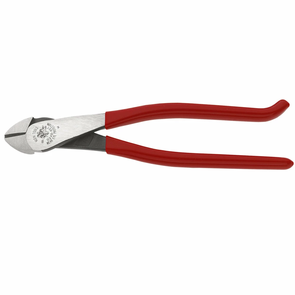 Klein D248-9ST 9-Inch High-Leverage Diagonal-Cutting Angled Rebar Pliers 3 Klein D248-9ST 9-Inch High-Leverage Diagonal-Cutting Angled Rebar Pliers