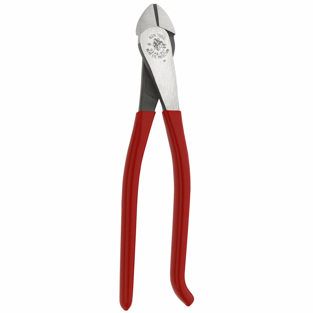 Klein D248-9ST 9-Inch High-Leverage Diagonal-Cutting Angled Rebar Pliers 4 Klein D248-9ST 9-Inch High-Leverage Diagonal-Cutting Angled Rebar Pliers