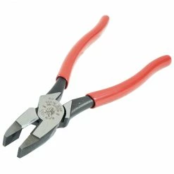 Klein HD20009NE 9-Inch Double Dipped High Leverage New England Side Cutters Tools & Equipment