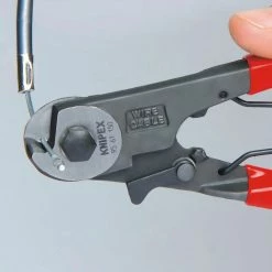 Knipex 95 61 190 7-1/2-Inch 64-HRC Steel Heavy Duty Forged Wire Rope Cutters