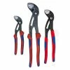 Knipex 9K 00 80 05 US 180, 250, And 300mm Comfort Grip Cobra Set - 3pc 2 Knipex 9K 00 80 05 US 180, 250, And 300mm Comfort Grip Cobra Set - 3pc