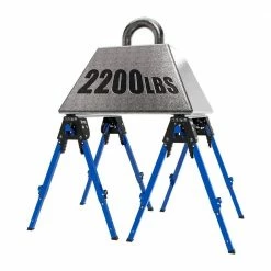 Kreg KWS500 Heavy Duty Steel Portable Folding Adjustable Working Track Horse