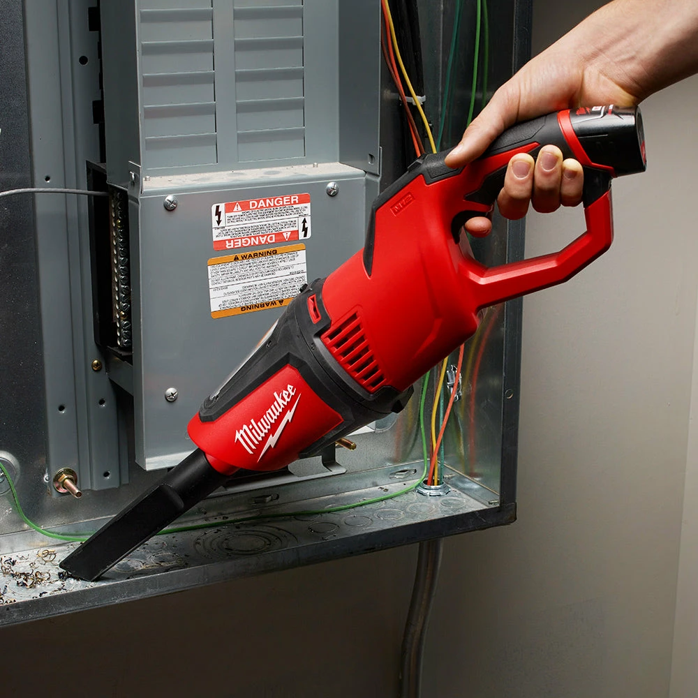 Tools & Equipment Milwaukee 0850-20 M12 12V Compact Vacuum W/ Crevice Tool - Bare Tool 7 Tools & Equipment Milwaukee 0850-20 M12 12V Compact Vacuum W/ Crevice Tool - Bare Tool