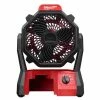 Tools & Equipment Milwaukee 0886-20 M18 18V 2,350-Rpm Adjustable Jobsite Fan W/Adapter - Bare Tool 1 Tools & Equipment Milwaukee 0886-20 M18 18V 2,350-Rpm Adjustable Jobsite Fan W/Adapter - Bare Tool