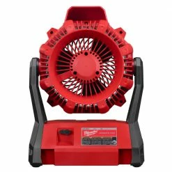 Tools & Equipment Milwaukee 0886-20 M18 18V 2,350-Rpm Adjustable Jobsite Fan W/Adapter - Bare Tool