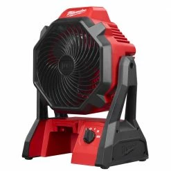 Tools & Equipment Milwaukee 0886-20 M18 18V 2,350-Rpm Adjustable Jobsite Fan W/Adapter - Bare Tool