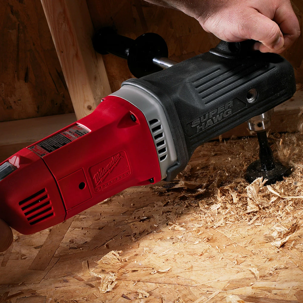 Milwaukee 1680-21 120V AC 1/2-Inch Super Hawg W/ Side Handle 8 Milwaukee 1680-21 120V AC 1/2-Inch Super Hawg W/ Side Handle