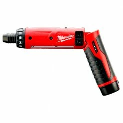 Milwaukee 2101-22 M4 4V 1/4-Inch Hex Screwdriver W/ Batteries Tools & Equipment