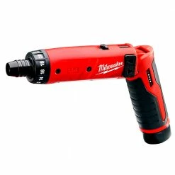 Milwaukee 2101-22 M4 4V 1/4-Inch Hex Screwdriver W/ Batteries Tools & Equipment