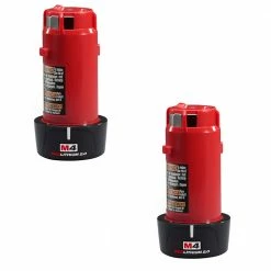 Milwaukee 2101-22 M4 4V 1/4-Inch Hex Screwdriver W/ Batteries Tools & Equipment