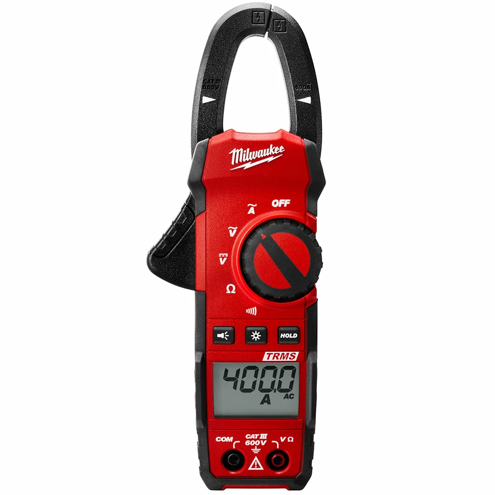 Milwaukee 2235-20 400-Amp 600Vs General Purpose Thin Jaw Clamp Meter Tools & Equipment 4 Milwaukee 2235-20 400-Amp 600Vs General Purpose Thin Jaw Clamp Meter Tools & Equipment