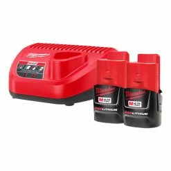 Milwaukee 2401-22 M12 12V 1/4-Inch Hex Screwdriver Kit Tools & Equipment