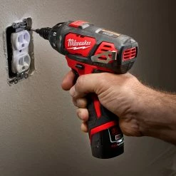 Milwaukee 2401-22 M12 12V 1/4-Inch Hex Screwdriver Kit Tools & Equipment