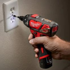 Milwaukee 2401-22 M12 12V 1/4-Inch Hex Screwdriver Kit Tools & Equipment