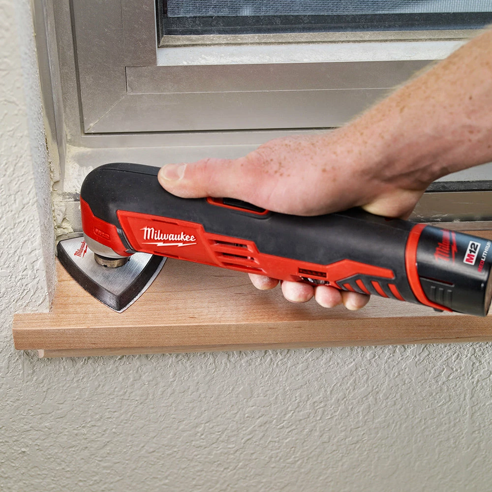 Milwaukee 2426-20 M12 12V Multi-Tool W/ Assorted Sanding Sheets - Bare Tool 7 Milwaukee 2426-20 M12 12V Multi-Tool W/ Assorted Sanding Sheets - Bare Tool