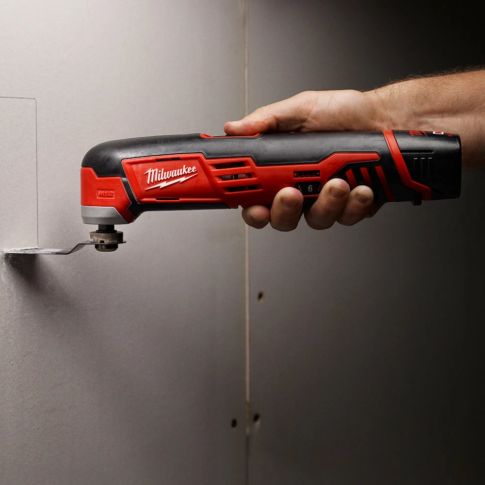 Milwaukee 2426-20 M12 12V Multi-Tool W/ Assorted Sanding Sheets - Bare Tool 10 Milwaukee 2426-20 M12 12V Multi-Tool W/ Assorted Sanding Sheets - Bare Tool