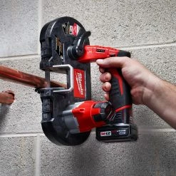 Tools & Equipment Milwaukee 2429-21XC M12 12V Sub-Compact Band Saw Kit