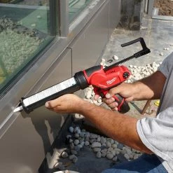Milwaukee 2441-21 M12 12V 10-Ounce Caulk And Adhesive Gun Kit Tools & Equipment 10 Milwaukee 2441-21 M12 12V 10-Ounce Caulk And Adhesive Gun Kit Tools & Equipment