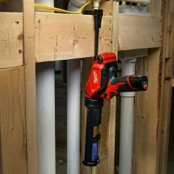 Milwaukee 2441-21 M12 12V 10-Ounce Caulk And Adhesive Gun Kit Tools & Equipment 12 Milwaukee 2441-21 M12 12V 10-Ounce Caulk And Adhesive Gun Kit Tools & Equipment