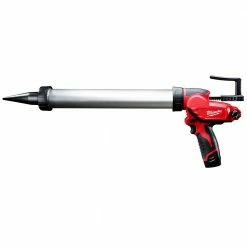 Tools & Equipment Milwaukee 2442-21 M12 12V 20Oz. Aluminum Caulk And Adhesive Gun Kit
