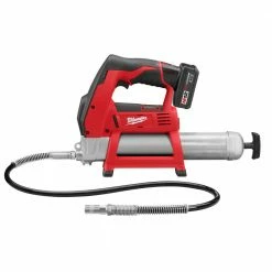 Tools & Equipment Milwaukee 2446-21XC M12 12V 14-Inch Lithium-Ion Grease Gun Kit